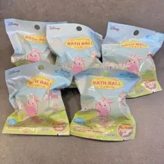 バスボール　ディズニー　ウフフィ　ディズニー　5個セット　ハチミツ