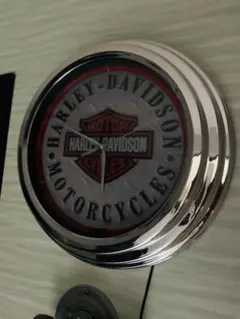 Harley-Davidson ネオンクロック 壁掛け時計のサムネイル