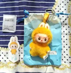 【Y】LABUBU PIN FOR LOVE ミニラブブ　イニシャル ぬいぐるみ