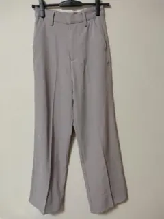 センタープレスストレートパンツ[ai07]