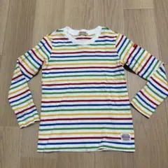 miki HOUSE 長袖カットソー 110 ストライプ