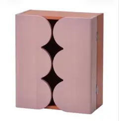 IKEA オッミェンゲ　ウォールキャビネット ピンク 扉付き収納