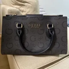 GUESS ブラック ハンドバッグ