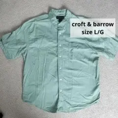 croft & barrow 半袖シャツ L ミントグリーンのサムネイル