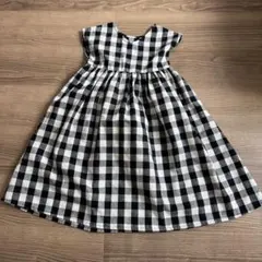 ワンピース チェック ペアマノン 110