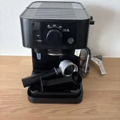 傷あり・動作確認済】デロンギ スティローザ ブラック カフェポッド約