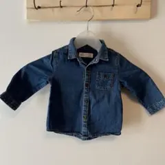 【ZARAデニムシャツ】ザラ/子供服/ベビー服/キッズウェア