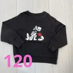 ユニクロ　UT トレーナー　ミッキー 120センチ