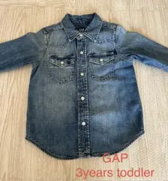 【美品】GAP デニムシャツ キッズ ベビー デニム ジャケット