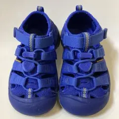 KEEN キッズサンダル ブルー　16センチ