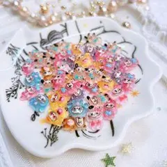 カラフル動物キャラクター ネイルシールセット