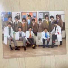 嵐  Hey!Say!JUMP クリアファイル 嵐のワクワク学校2015