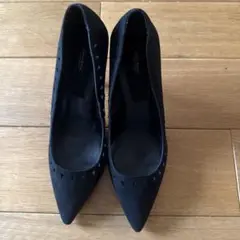ZARA BASIC COLLECTION ブラック ハイヒール 38 未使用品