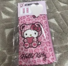 新品♡アベイル 着ぐるみ ハローキティ ヒョウ柄 ヘアアイロンケース　ギャル