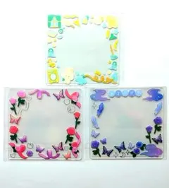 硬質トレカケース デコ ハンドメイド 3点セット