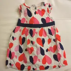☆Gymboree ハート柄 ワンピース 18-24monthsのサムネイル