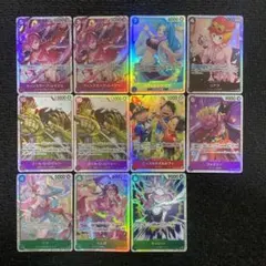 ワンピースカード　SRまとめ売り レイジュなど11枚