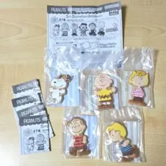 ふ*ぷ様 5個セット PEANUTS カプセルクッキーマグコット マグネット ガ