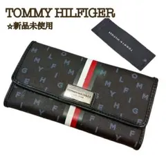 新品】トミーヒルフィガー 長財布 ロングウォレット ベイビーブルー 