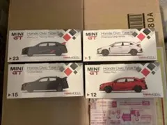 ⭐新品⭐　MINIGT HONDA CIVIC TYPE R　4台セット