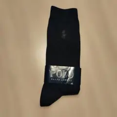値下げ★新品★POLO Ralph Lauren ブラックメンズソックス