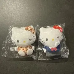 夢屋　ハローキティ　ぬいぐるみボールチェーン2 ガチャガチャのサムネイル