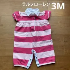 Ralph Lauren 3M 60cm 70cm 半袖 ロンパース 女の子