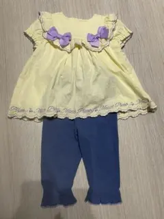 美品 メゾピアノ mezzopiano リボン  セットアップ