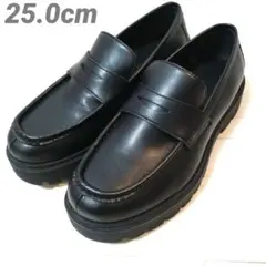 GU ジーユー チャンキーソールローファー 25.0cm