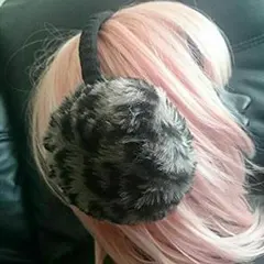 レオパード柄★ファーイヤーマフラー(耳当て)