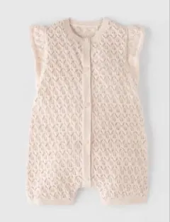 【美品】ZARA BABY オープンワークニット オーバーのサムネイル