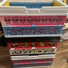 値下げ　ヒステリックミニ　折りたたみ　バスケット　小物入れ　3個セットノベ