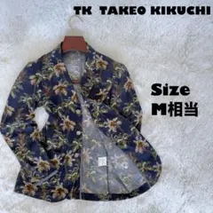 レア✨TAKEO KIKUCHI✨カジュアルジャケット　リーフ柄のサムネイル