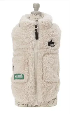 LOGOS フリース犬ベスト5Lサイズ　クリーム