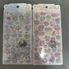 ら*ら様 サンリオキャラクターうるちゅるシール2点セット