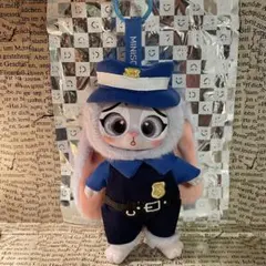 【海外限定】MINISO ズートピア:ソフビぬいぐるみ 警察ジュディ【訳有値引】