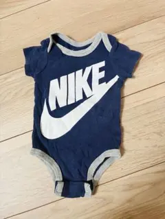 NIKE ネイビー ロンパース 6M 60-70