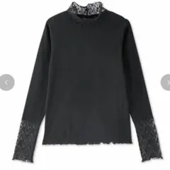 しまむら 田中里奈 mysa closet レース テレコトップス LL