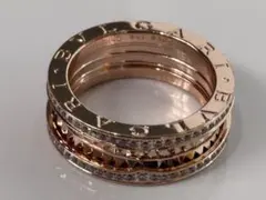 BVLGARI ローズゴールドリング