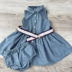 Ralph Lauren デニムワンピース 18M