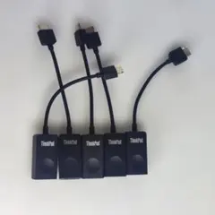 【5本セット】Lenovo ThinkPad イーサネット拡張ケーブル