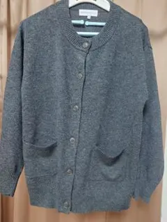 SEASON REASON グレー ニットカーディガン M