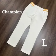 Champion レディース　ゴルフパンツ　L ダンボールニット　アイボリーのサムネイル