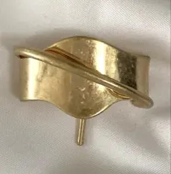 ヘアカフ　ポニーフック　ヘアアクセサリー　髪飾り　ヘアアレンジ　新品　ゴールド