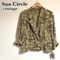 ❤︎ Sun Circle ヴィンテージ サマー ダブルジャケット vintageのサムネイル