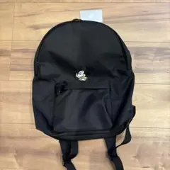 ディズニーストア　新品ミッキー・ミニー刺繍リュック 黒