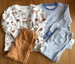 ユニクロパジャマ2点セット　パンどろぼう