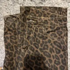 ヒョウ柄 パンツ