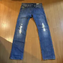 Diesel SAFADO WASH 008C0ブルー ストレートデニム - メルカリ