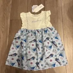 RELA エルサ・アナ 半袖ワンピース 90cm